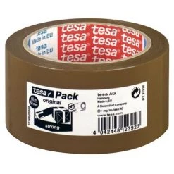 TESA - Ruban Adhésif Emballage - Fort - Brun - 66 M X 50 Mm