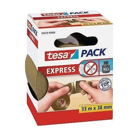 RUBAN ADHÉSIF TESAPACK® EXPRESS TESA 05079-00006-00 (L X L) 50 M X 38 MM 1 BOBINE(S) 1 RUBAN ADHÉSIF TESAPACK® EXPRESS TESA 05079-00006-00 (L X L) 50 M X 38 MM 1 BOBINE(S)