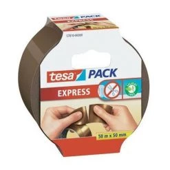RUBAN ADHÉSIF TESAPACK® EXPRESS TESA 57810-00-01 (L X L) 50 M X 50 MM MARRON 1 BOBINE(S)