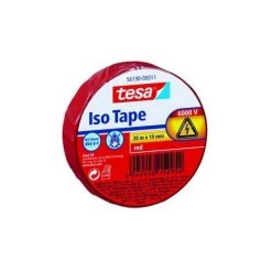 TESA SAS 5619000011 RUBAN ADHÉSIF ISOLATION ÉLECTRIQUE 20 MM X 19 MM VRAC ROUGE -TESA Soldes Magasin 15063417 3