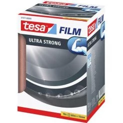 Tesa 57377-00000-02 Ruban Adhésif Ultra Strong Transparent (L X L) 60 M X 15 Mm 10 Pc(s) - Transparent