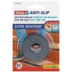 TESA 55586-00001-00 4 BANDES ANTIDÉRAPANT NOIR