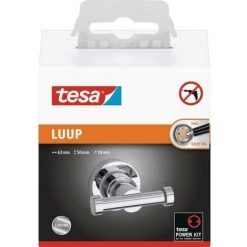 Tesa Luup Crochet De Vestiaire Chromé (L X L X H) 70 X 63 X 50 Mm Chrome (brillant) Contenu: 1 Pc(s) 7 Tesa Luup Crochet De Vestiaire Chromé (L X L X H) 70 X 63 X 50 Mm Chrome (brillant) Contenu: 1 Pc(s) -TESA Soldes Magasin 16702425 4