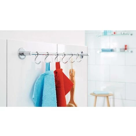 Tesa LOXX Baguette De Cuisine Tesa ® LOXX Chromée (L X L X H) 535 X 43 X 45 Mm Chrome (brillant) Contenu: 1 Pc(s) 2 Tesa LOXX Baguette De Cuisine Tesa ® LOXX Chromée (L X L X H) 535 X 43 X 45 Mm Chrome (brillant) Contenu: 1 Pc(s) – Image 2