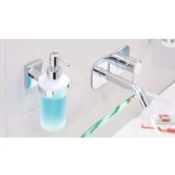 Tesa Klaam 40267-00000-00 Distributeur De Savon 200 Ml Chrome (brillant), Blanc (satiné) 6 Tesa Klaam 40267-00000-00 Distributeur De Savon 200 Ml Chrome (brillant), Blanc (satiné) -TESA Soldes Magasin 16702440 3