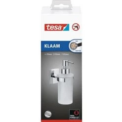 Tesa Klaam 40267-00000-00 Distributeur De Savon 200 Ml Chrome (brillant), Blanc (satiné) 7 Tesa Klaam 40267-00000-00 Distributeur De Savon 200 Ml Chrome (brillant), Blanc (satiné) -TESA Soldes Magasin 16702440 4