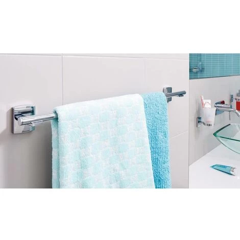 Tesa Klaam Porte-serviettes Colle Métal 2 Tesa Klaam Porte-serviettes Colle Métal – Image 2