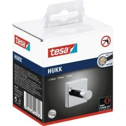Tesa 40250-00000-00 Hukk Crochet Colle Chrome (brillant) 7 Tesa 40250-00000-00 Hukk Crochet Colle Chrome (brillant) -TESA Soldes Magasin 16702454 4