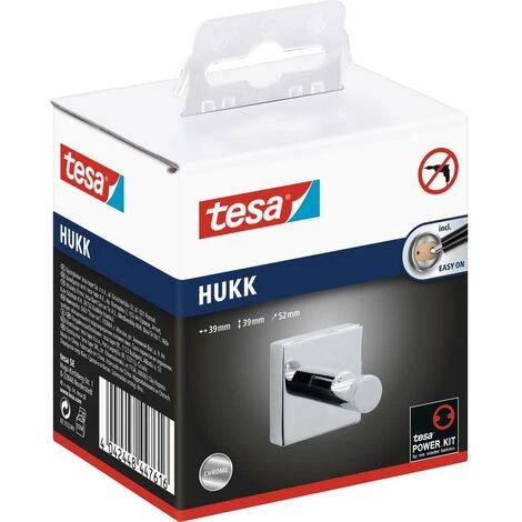 Tesa 40250-00000-00 Hukk Crochet Colle Chrome (brillant) 4 Tesa 40250-00000-00 Hukk Crochet Colle Chrome (brillant) â Image 4
