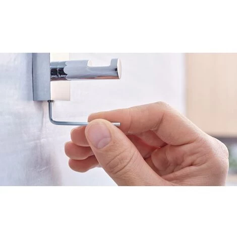 Tesa Ekkro Crochet Porte-serviette Colle Métal 4 Tesa Ekkro Crochet Porte-serviette Colle Métal – Image 4