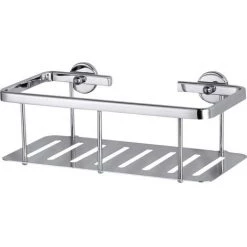 Tesa 40202-00000-00 ALUXX Tablette Salle De Bain Colle Chrome (brillant)