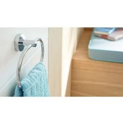 Tesa SMOOZ Porte-serviettes Anneau Colle Métal -TESA Soldes Magasin 16769032 3