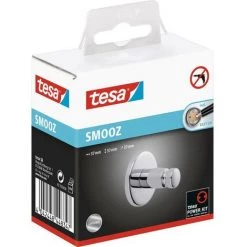 Tesa SMOOZ Crochet De Collage Chromé, Design Rond (L X L X H) 37 X 37 X 37 Mm Chrome (brillant) Contenu: 1 Pc(s) -TESA Soldes Magasin 16769033 3
