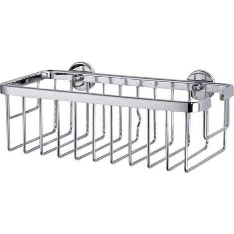 Tesa 40201-00000-00 ALUXX Panier De Douche Colle Chrome (brillant) 1 Tesa 40201-00000-00 ALUXX Panier De Douche Colle Chrome (brillant)