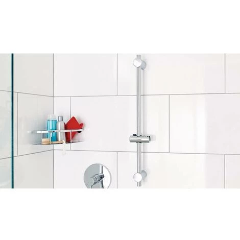 Tesa 40341-00000-00 SPAA Barre De Douche Colle Chrome (brillant) 2 Tesa 40341-00000-00 SPAA Barre De Douche Colle Chrome (brillant) – Image 2
