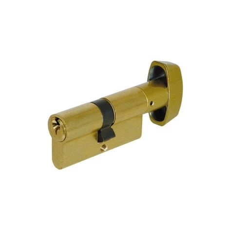 Cylindre à Bouton Te 5 - Finition : Laiton - Longueur : 30x30 - A : 30 - B : 30 - TESA - Finition : Laiton 1 Cylindre à Bouton Te 5 - Finition : Laiton - Longueur : 30x30 - A : 30 - B : 30 - TESA - Finition : Laiton