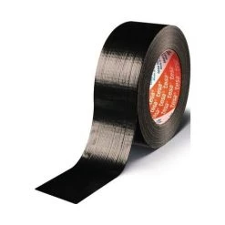 TESA Adhésif Toilé Universal Duct Tape 4613 Noir Longueur 50 M Largeur 48 Mm Rolle