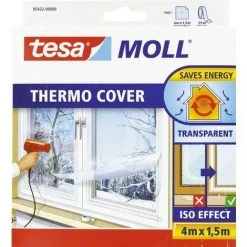 Film De Survitrage Thermo Cover Tesa - Longueur 4 M - Largeur 1,5 M