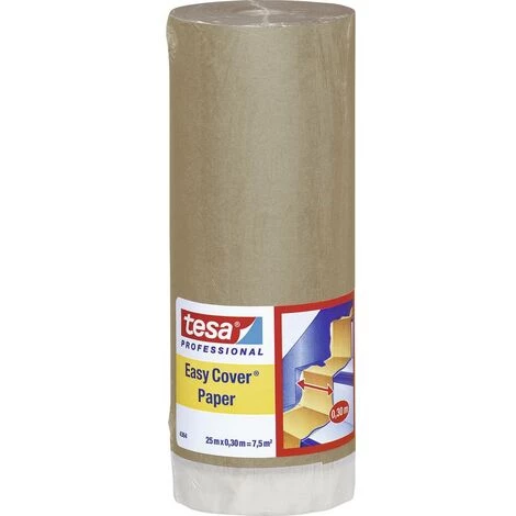 Tesa 04364-00002-01 Papier De Masquage Tesa Easy Cover® Marron Clair (L X L) 25 M X 30 Cm 1 Pc(s) 1 Tesa 04364-00002-01 Papier De Masquage Tesa Easy Cover® Marron Clair (L X L) 25 M X 30 Cm 1 Pc(s)