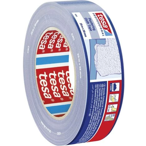 Tesa 04363-00003-02 Bande Adhésive De Plâtrage Tesa® Professional Bleu (L X L) 25 M X 38 Mm 1 Pc(s) 2 Tesa 04363-00003-02 Bande Adhésive De Plâtrage Tesa® Professional Bleu (L X L) 25 M X 38 Mm 1 Pc(s) – Image 2