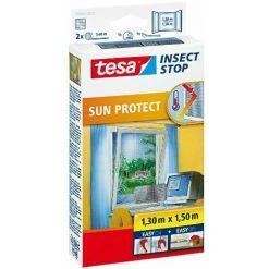 Tesa 55806-00021-00 Moustiquaire Pour Fenêtre Avec Protection UV Anthracite (Import Allemagne)