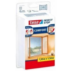 Tesa 55343-00020-00 Moustiquaire Pour Fenêtre Blanc