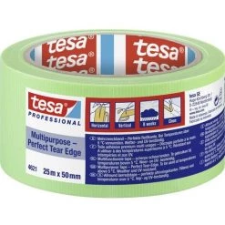 Tesa MULTIPURPOSE 04621-00011-00 Bande Adhésive De Plâtrage Tesa® Professional Vert Clair (L X L) 25 M X 50 Mm 1 Pc(s)