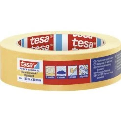 Tesa PRECISION STANDARD 04344-00002-00 Bande De Masquage Präzisionskrepp® Jaune (L X L) 50 M X 30 Mm 1 Pc(s)