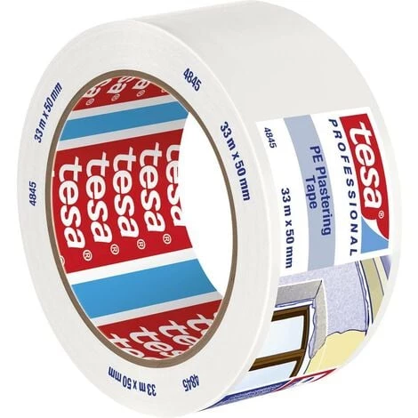 Tesa PE 04845-00001-00 Bande Adhésive De Plâtrage Tesa® Professional Blanc (L X L) 33 M X 50 Mm 1 Pc(s) 2 Tesa PE 04845-00001-00 Bande Adhésive De Plâtrage Tesa® Professional Blanc (L X L) 33 M X 50 Mm 1 Pc(s) – Image 2