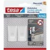 TESA Crochet Adhésif Pour Papier Peint Et Plâtre 0,5kg X2