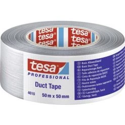 Ruban Adhésif Toilé Tesa® Professional Tesa 04610-00000-00 Argent (L X L) 50 M X 50 Mm Caoutchouc 1 Pc(s)