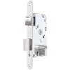 Serrure à Mortaise Pour Bois à Bord Rond 20X40Mm Nickel 20104Prhn Tesa