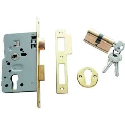 Serrure à Mortaise En Bois à Bord Carré 20X60Mm Nickel Nickel 20106Phn Tesa