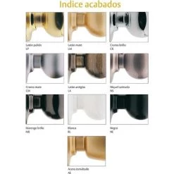 Bouton De Poignée De Porte Passe-Passe Unifié Loquet De Porte 60/70Mm Chrome Mat 3505U0Cm Tesa -TESA Soldes Magasin 32670683 4