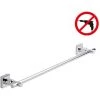 Tesa Hukk Porte-serviettes, Pose Facile Sans Perçage, Chrome (40252-00000-00)