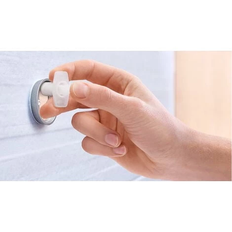 Tesa Ekkro Gobelet En Verre Dépoli Avec Support Mural En Métal Chromé Inoxydable, Pose Facile Sans Perçage (40244-00000-00) 4 Tesa Ekkro Gobelet En Verre Dépoli Avec Support Mural En Métal Chromé Inoxydable, Pose Facile Sans Perçage (40244-00000-00) – Image 4