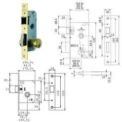 Tesa Lock 2005-HL / 30