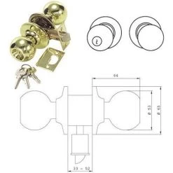 Bouton Tesa 3902-bl / 60/70