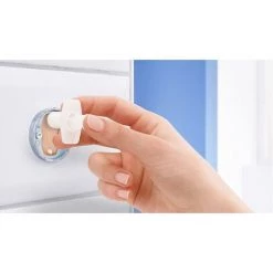 Tesa Hukk Brosse WC Installation Murale, Pose Facile Sans Perçage, Chrome (40248-00000-00) -TESA Soldes Magasin 34163778 5