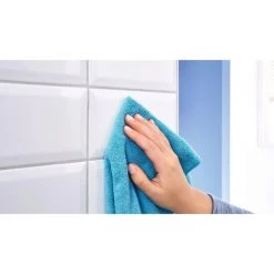 Tesa Hukk Porte-serviettes 2 Barres, Métal Chromé, Pose Facile Sans Perçage (40249-00000-00) -TESA Soldes Magasin 34163779 4