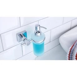 Tesa Hukk Distributeur De Savon, Métal Chromé, Pose Facile Sans Perçage (40255-00000-00) -TESA Soldes Magasin 34163787 3