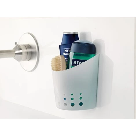 Tesa PowerStrips Petit Panier Résistant à L'eau En Plastique, Pose Facile Sans Perçage (59705-00000-02) 3 Tesa PowerStrips Petit Panier Résistant à L'eau En Plastique, Pose Facile Sans Perçage (59705-00000-02) – Image 3