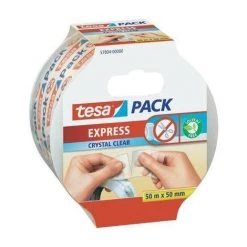 RUBAN ADHÉSIF TESAPACK® EXPRESS TESA 57804-00-01 (L X L) 50 M X 50 MM TRANSPARENT 1 BOBINE(S)
