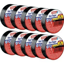 Tesa 56192 Ruban Isolant Noir (L X L) 10 M X 15 Mm 10 Pc(s)