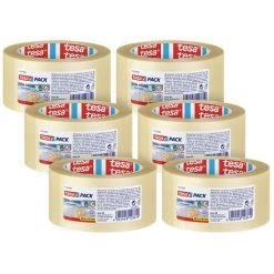 Tesa ULTRA STRONG 57176 Bande Demballage Transparent (L X L) 66 M X 50 Mm 6 Pc(s)