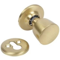 Bouton De Porte Carré Laiton Mat 353400Lm Tesa