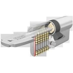 Cylindre De Sécurité à Came Courte 45X45Mm Nickel Nickel M6504545N Tesa M650454545N