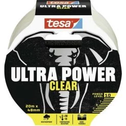 Tesa ULTRA POWER CLEAR 56496-00000-00 Bande De Réparation Transparent (L X L) 10 M X 48 Mm 1 Pc(s)
