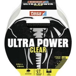 Tesa ULTRA POWER CLEAR 56497-00000-00 Bande De Réparation Transparent (L X L) 10 M X 48 Mm 1 Pc(s)