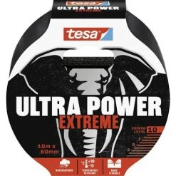 Tesa ULTRA POWER EXTREME 56622-00000-00 Bande De Réparation Noir (L X L) 10 M X 50 Mm 1 Pc(s)